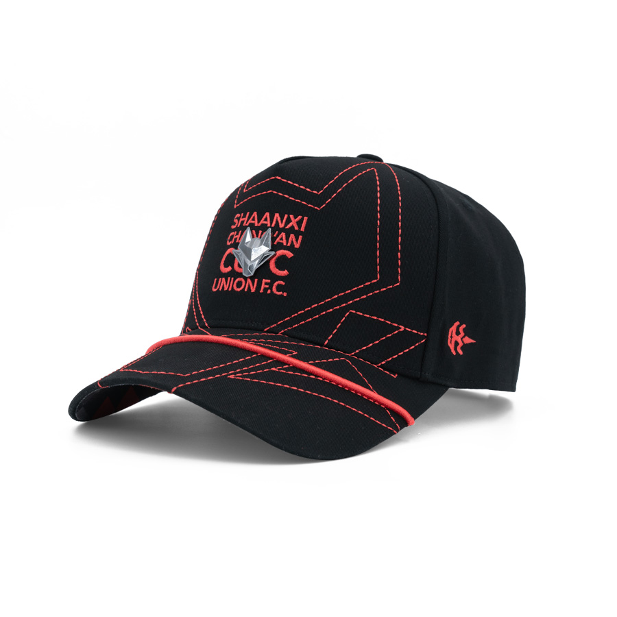 SJLAB × Shaanxi United MANDARIN High-Crown Heavy-Duty Baseball Cap (7).jpg
