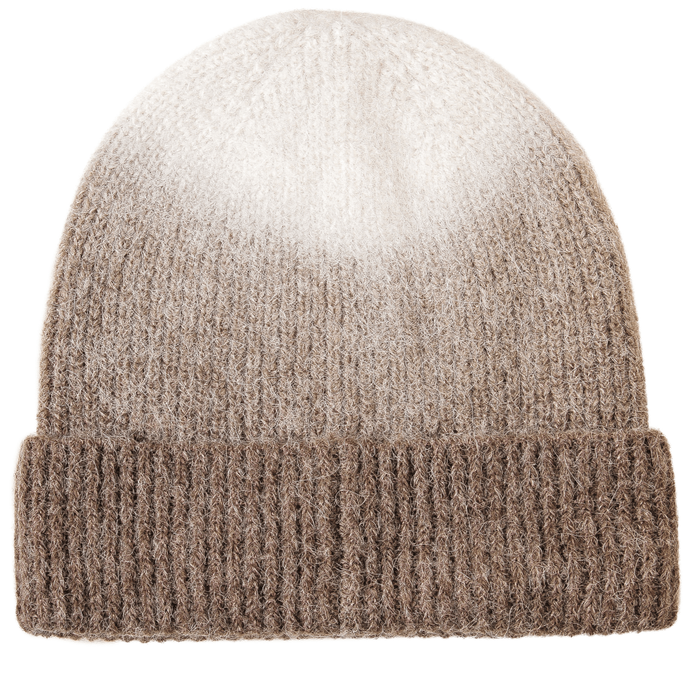 CAPGLOBAL Gradient Wool Beanie & Scarf Set