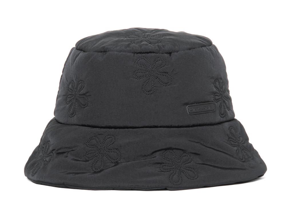 CAPGLOBAL Quilted Floral Padded Bucket Hat
