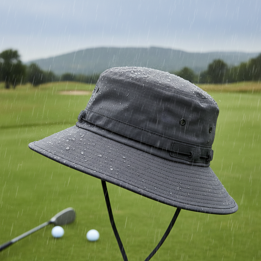 Rain Bucket Hat For Golf And Outdoor Sports