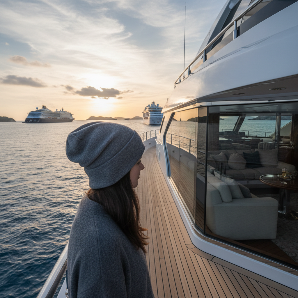 Beanie Short For Boating And Luxury Cruises