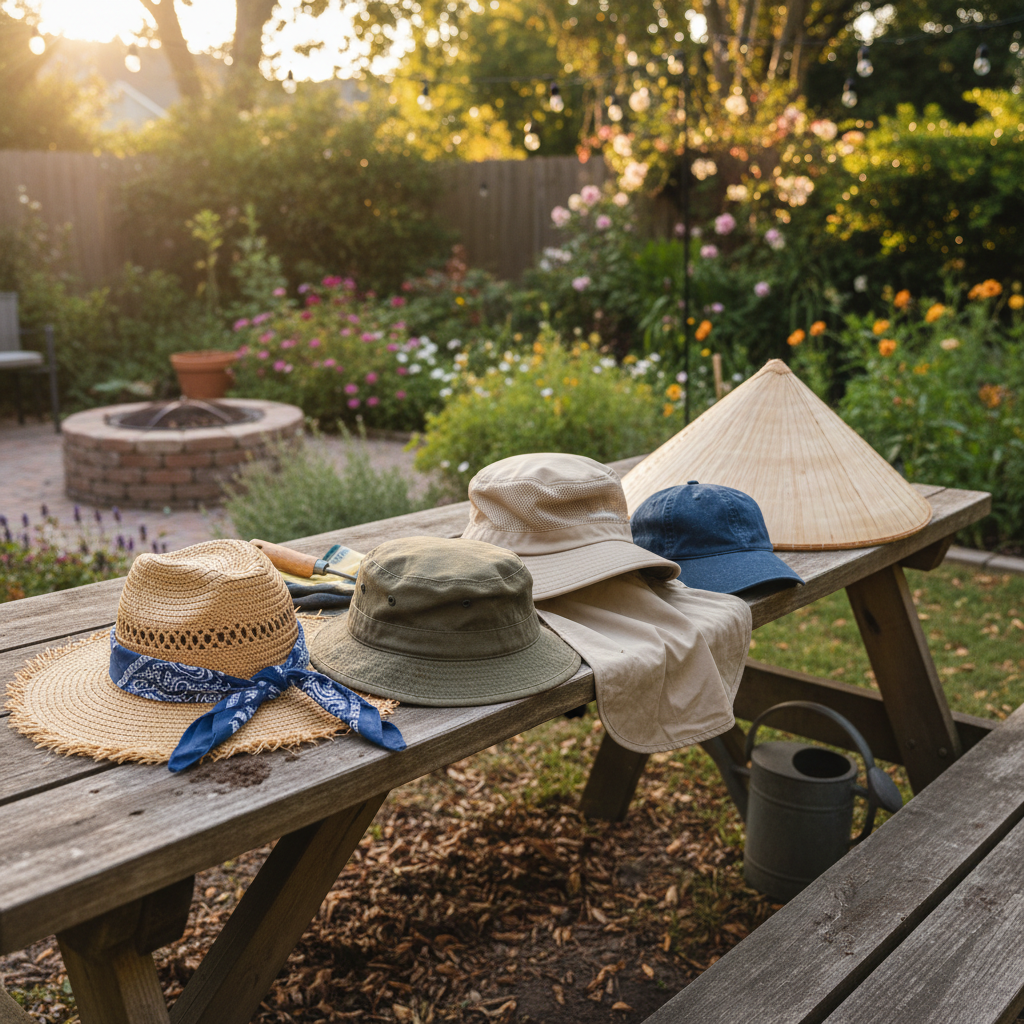 Outdoor Hats For Gardening And Backyard Work