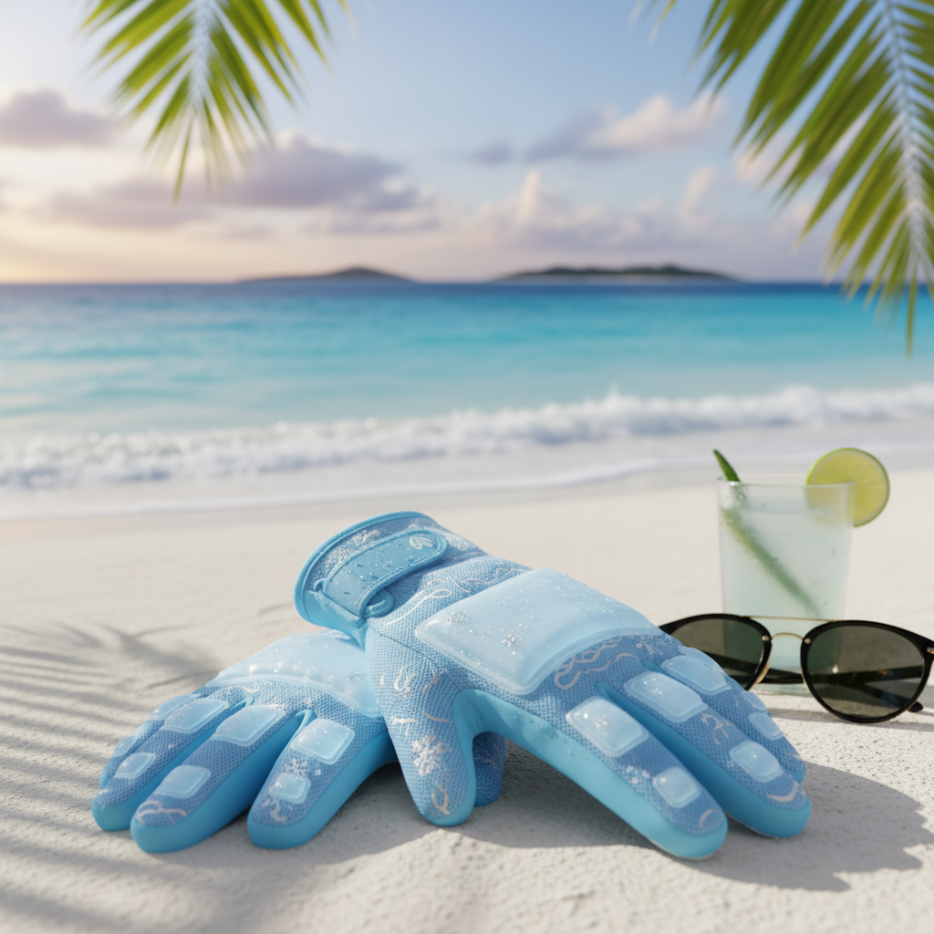 Cooling Gloves For Tropical Beach Vacations