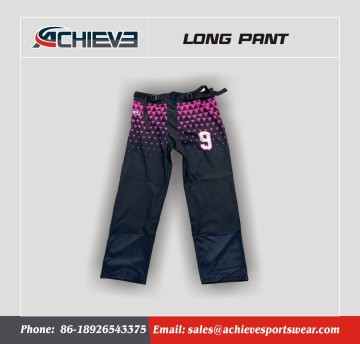 New High Quality Custom Ice Hockey Long Pants Custom Hockey Uniform