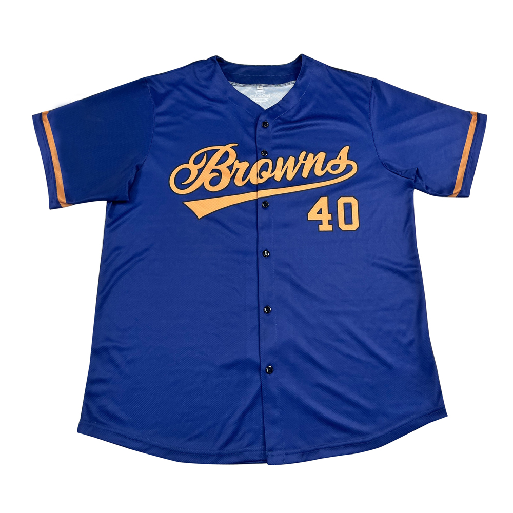 Tunica Classica Caerulea Aurantiaca Browns Baseball