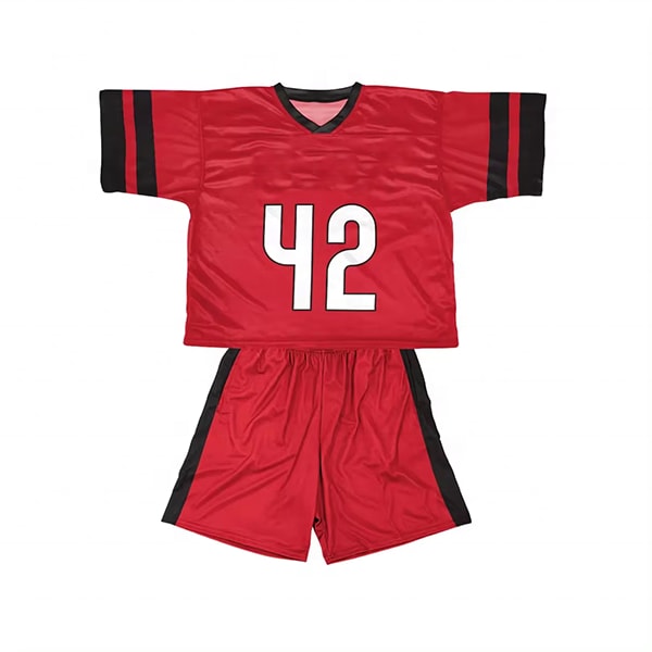 Uniforme de crosse classique marron et blanc (2)