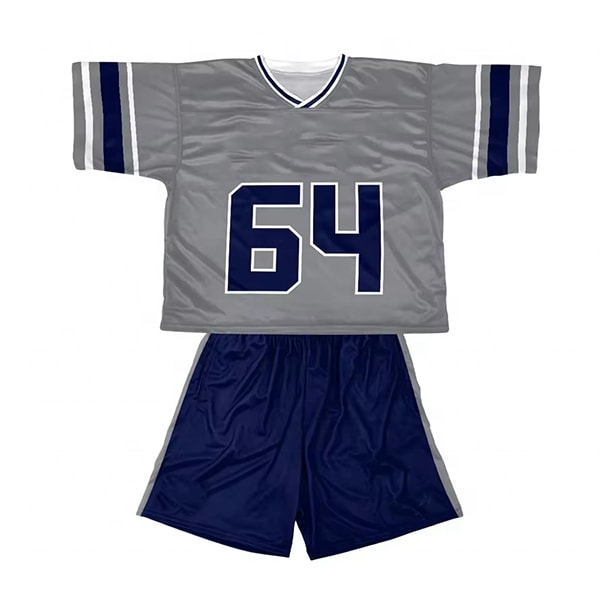Uniforme de crosse classique marron et blanc (4)