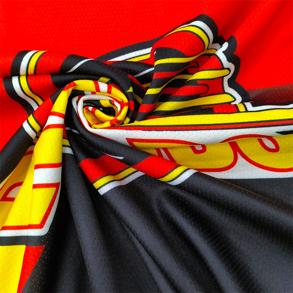 Maillot de hockey sur glace personnalisé 100 % polyester mesh 07