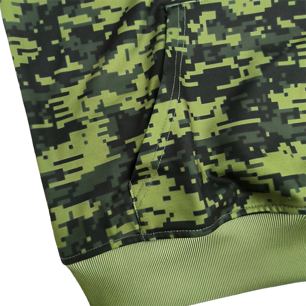 Sweat à capuche camouflage personnalisé 06