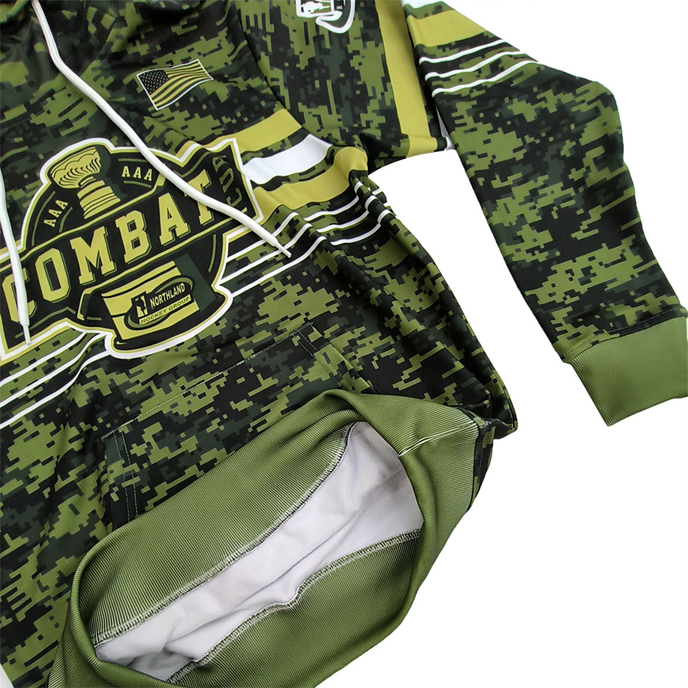 Sweat à capuche camouflage personnalisé 09