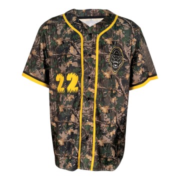 Custom Camo TRUE NORTH Baseball Jersey