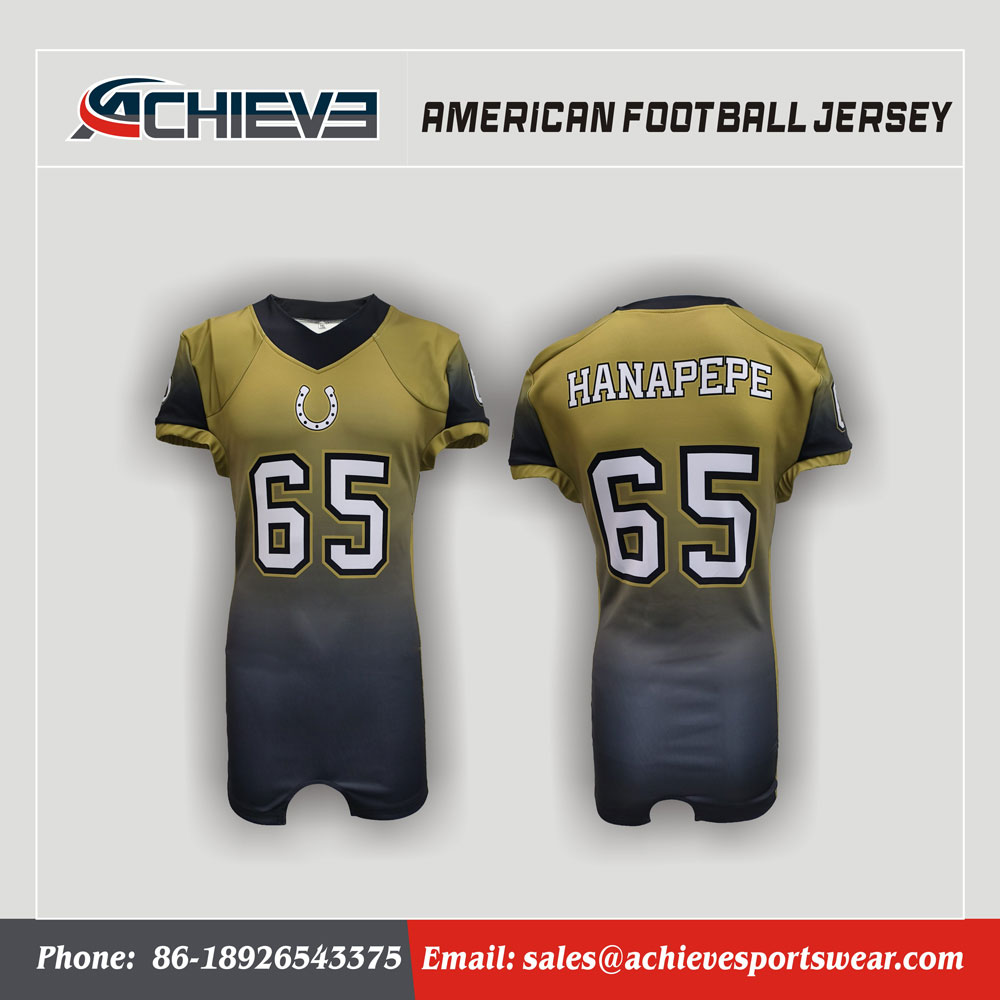 Uniformes de football américain personnalisés à manches courtes en polyester de haute qualité.jpg