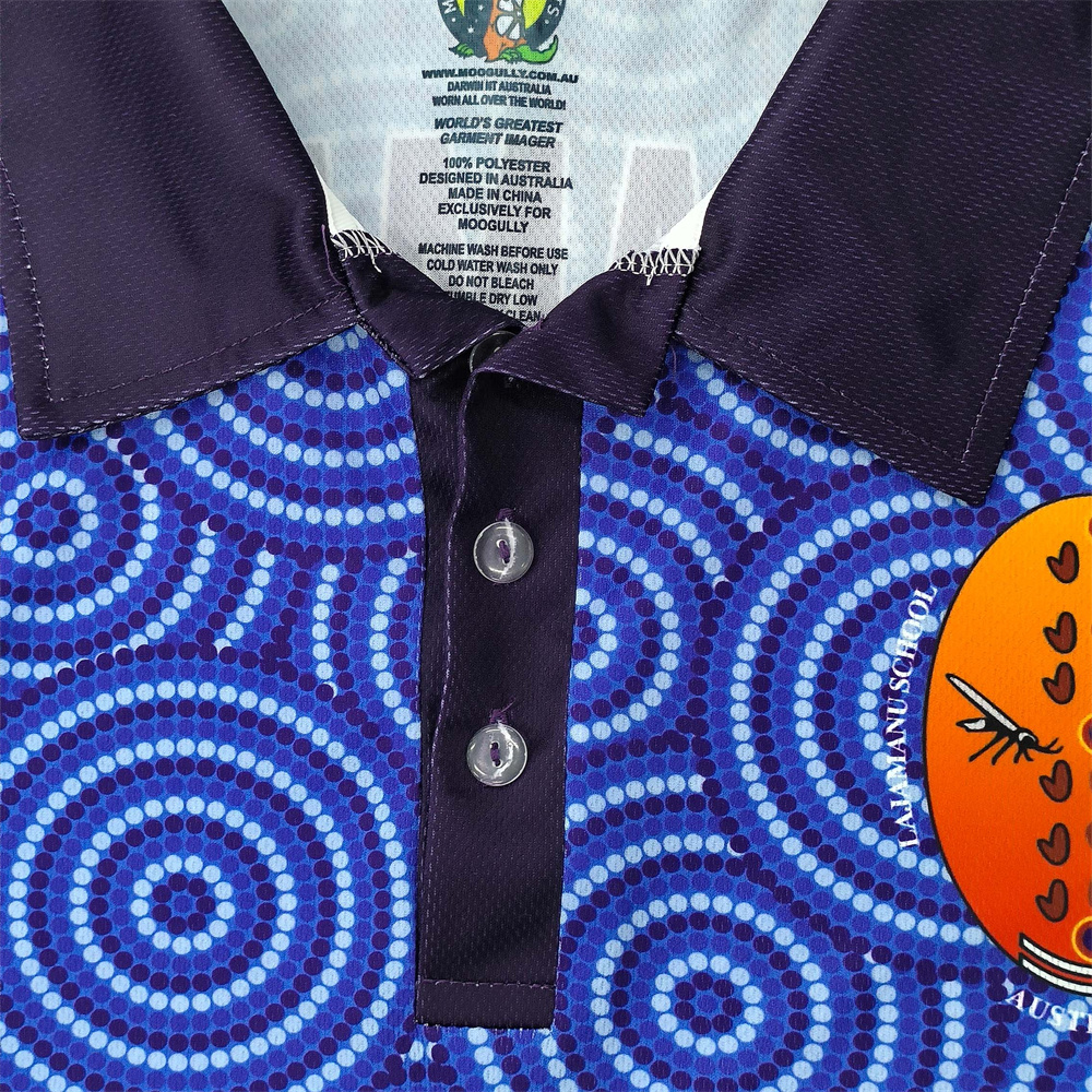 Custom Dye Sublimation Printing Mens Polo 02