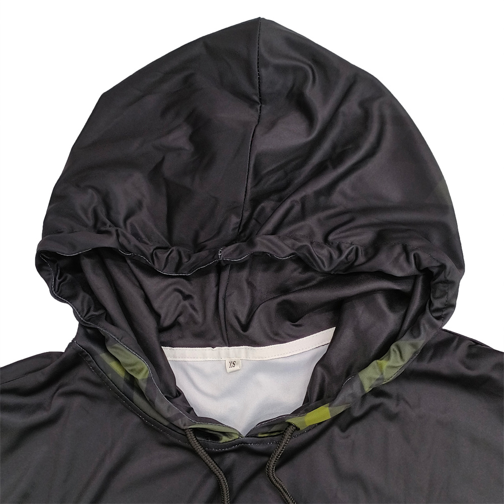 Sweat à capuche en polyester à motif personnalisé 04