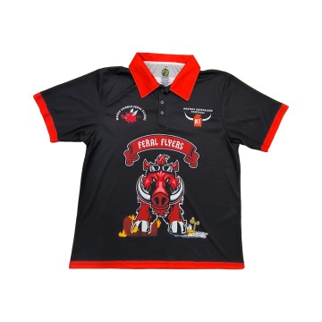 Custom Graphic Sports Polo – Sublimated Design, 100% Polyester Personalized