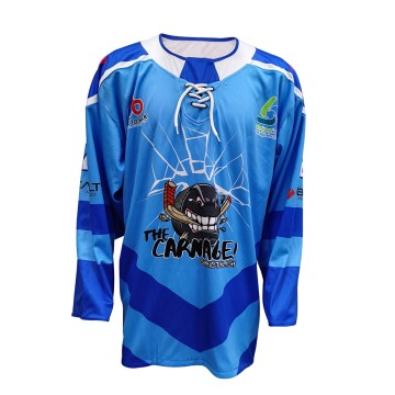Custom Ice Hockey Uniform Full Dye Sublimation Reversible Practice Jersey Hockey Jersey