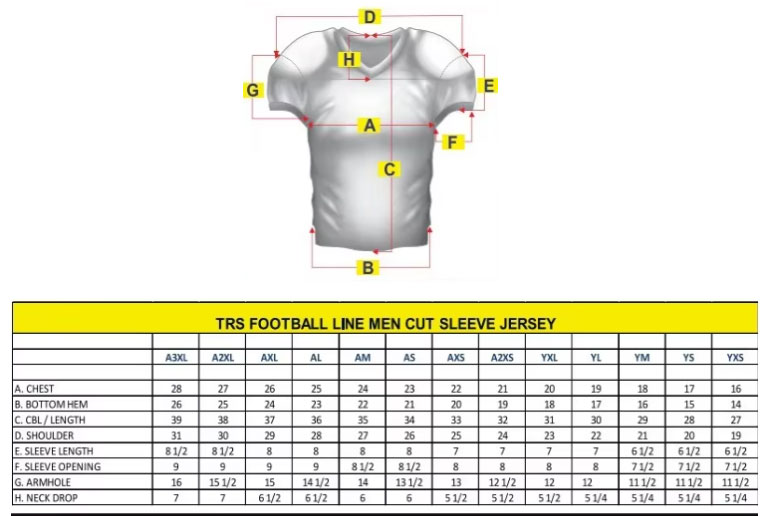 Maillot de football américain personnalisé par sublimation, respirant, détails de l'équipement d'équipe