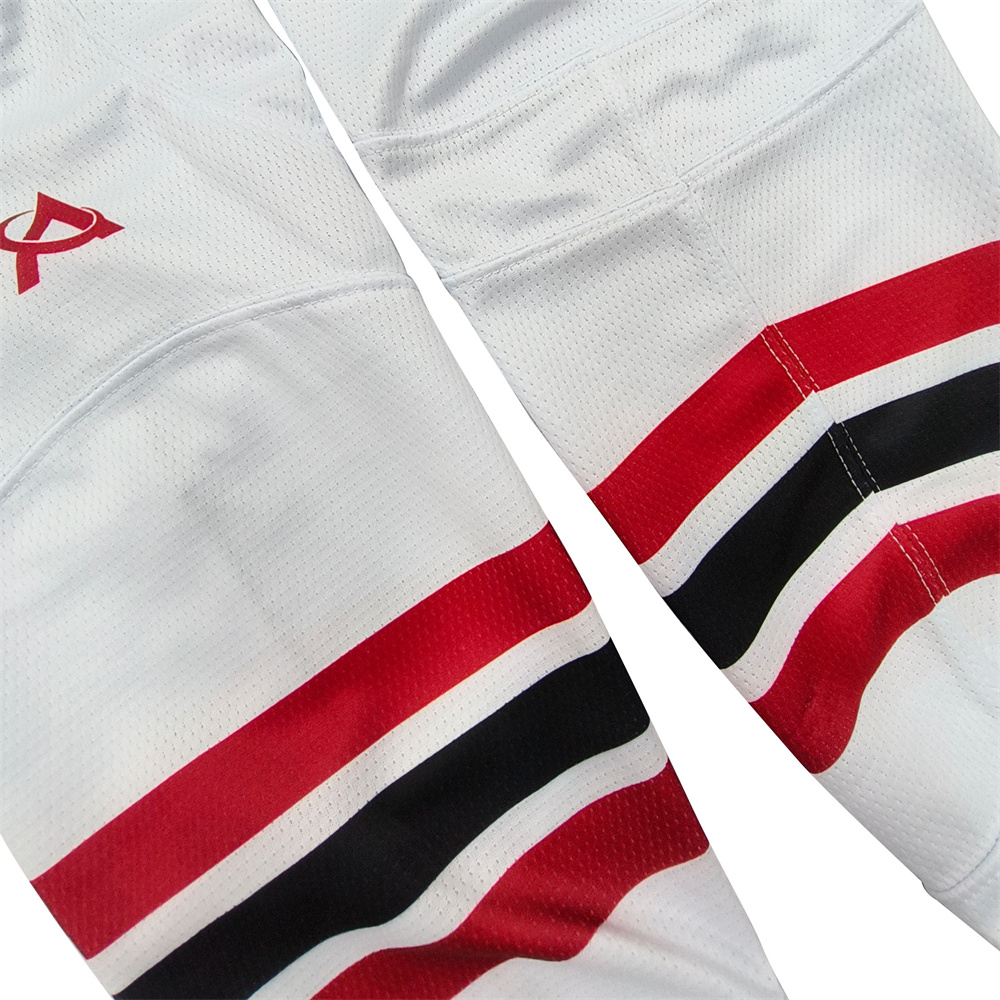 Chaussettes de hockey sur glace personnalisées par sublimation 05