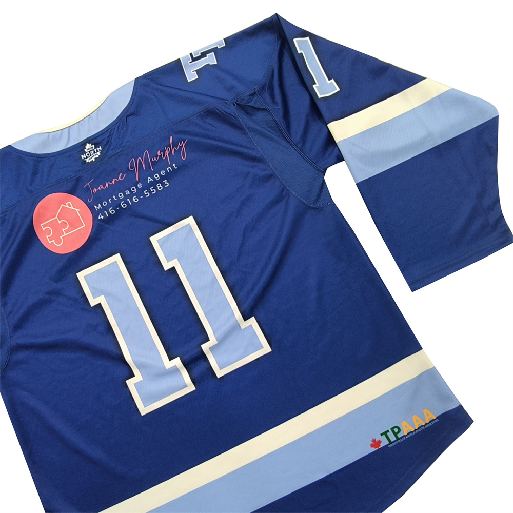 Maillot de hockey sur glace personnalisé par sublimation 08