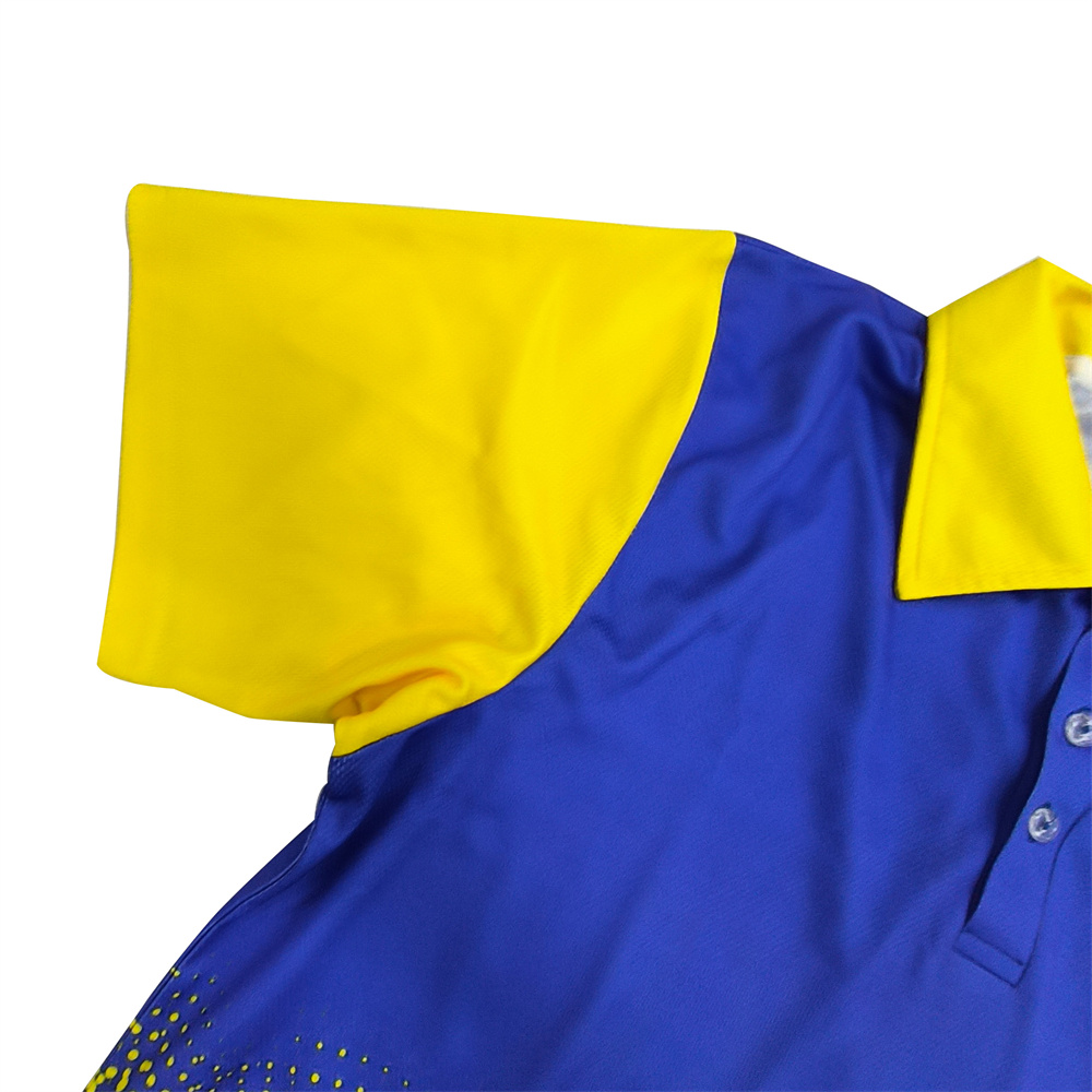 Polo de sport personnalisé par sublimation 04