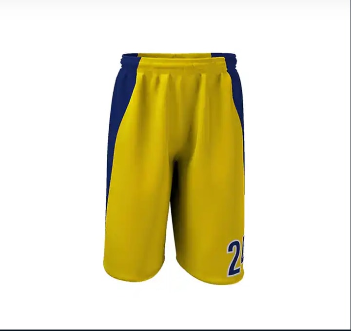 Uniforme de crosse jaune marine personnalisé (1)