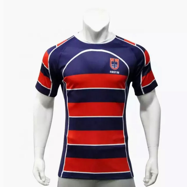 First XV Navy-Red Striped Rugby Jersey.jpg