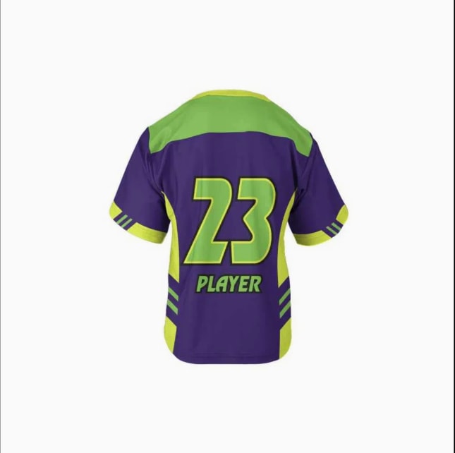 Maillot de crosse Honeycomb noir et or (3)