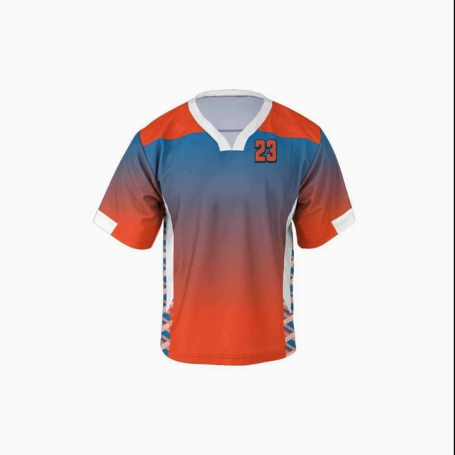 Maillot de crosse Honeycomb noir et or (4)