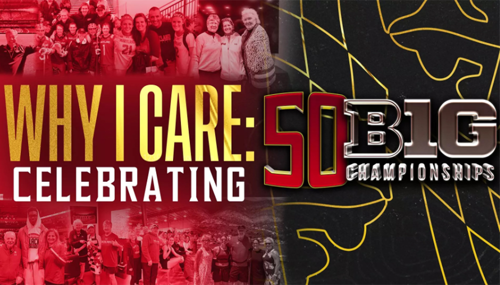 Maryland Athletics Celebrates Its 50th Big Ten Championship