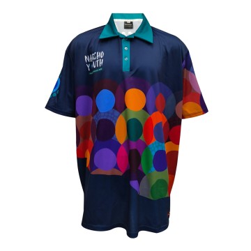 Personalized Pattern Sublimation Printing Men Clothes Custom Polo Shirt