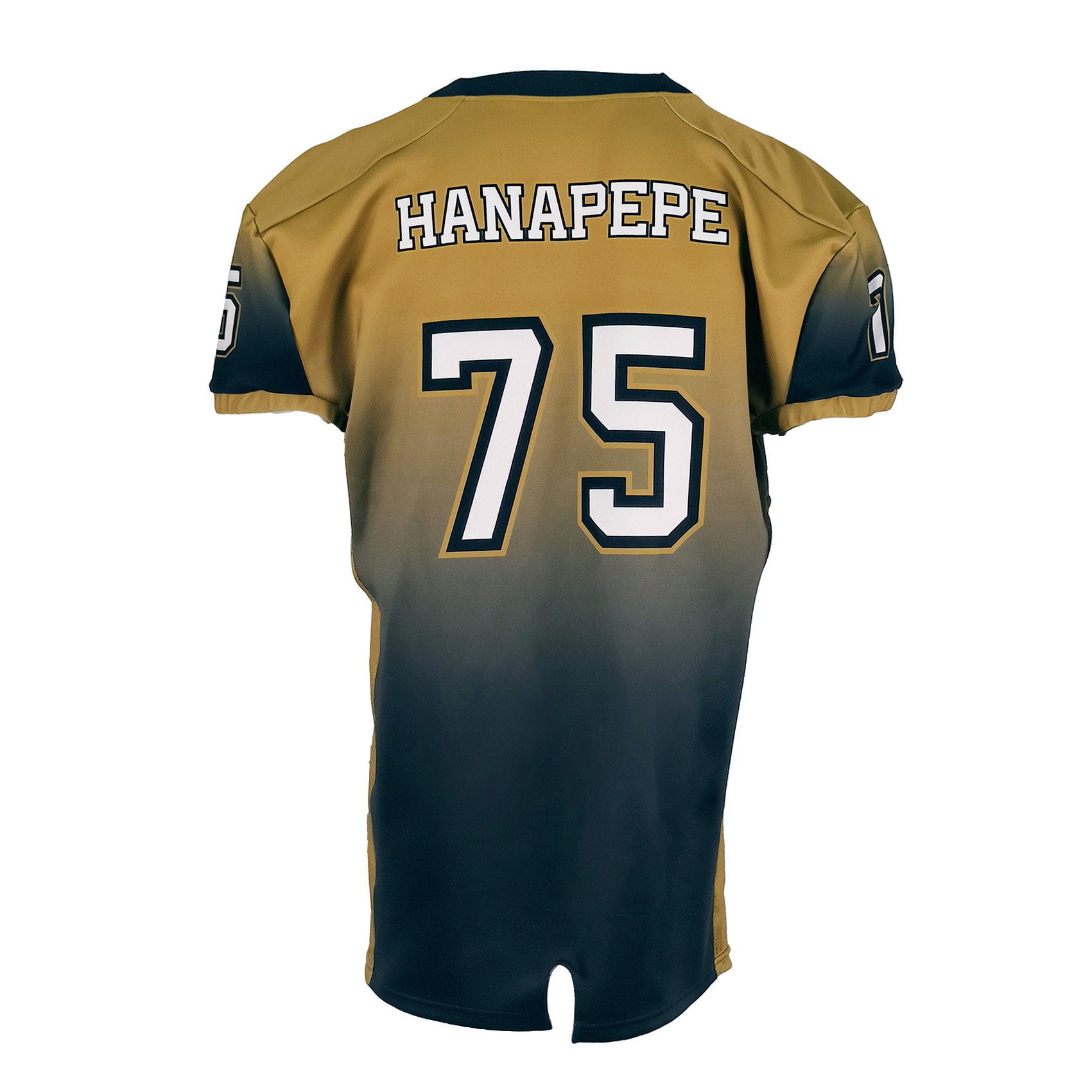 Maillot de football américain professionnel personnalisé avec détails de sublimation complète (3)