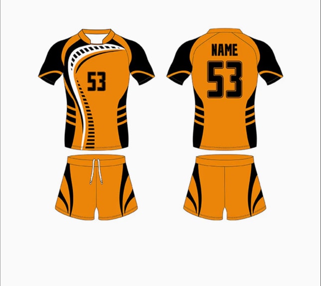 Ensemble de performance maillot et short de rugby (1)