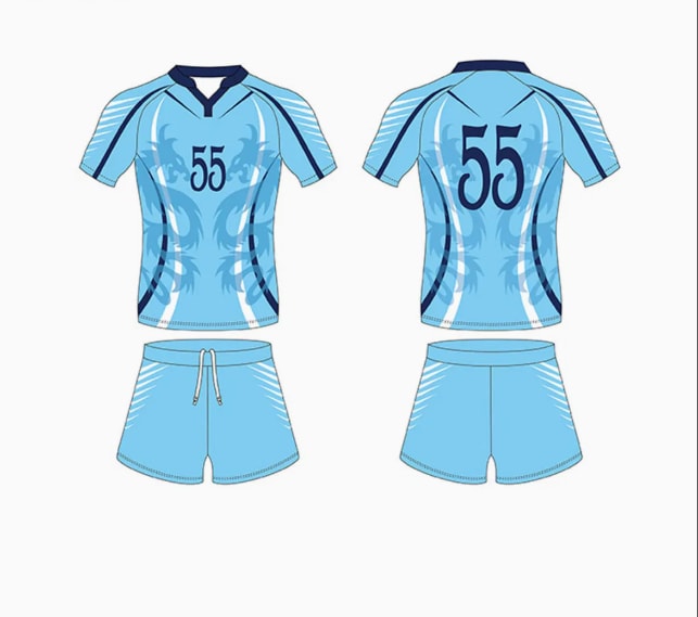 Ensemble de performance maillot et short de rugby (4)