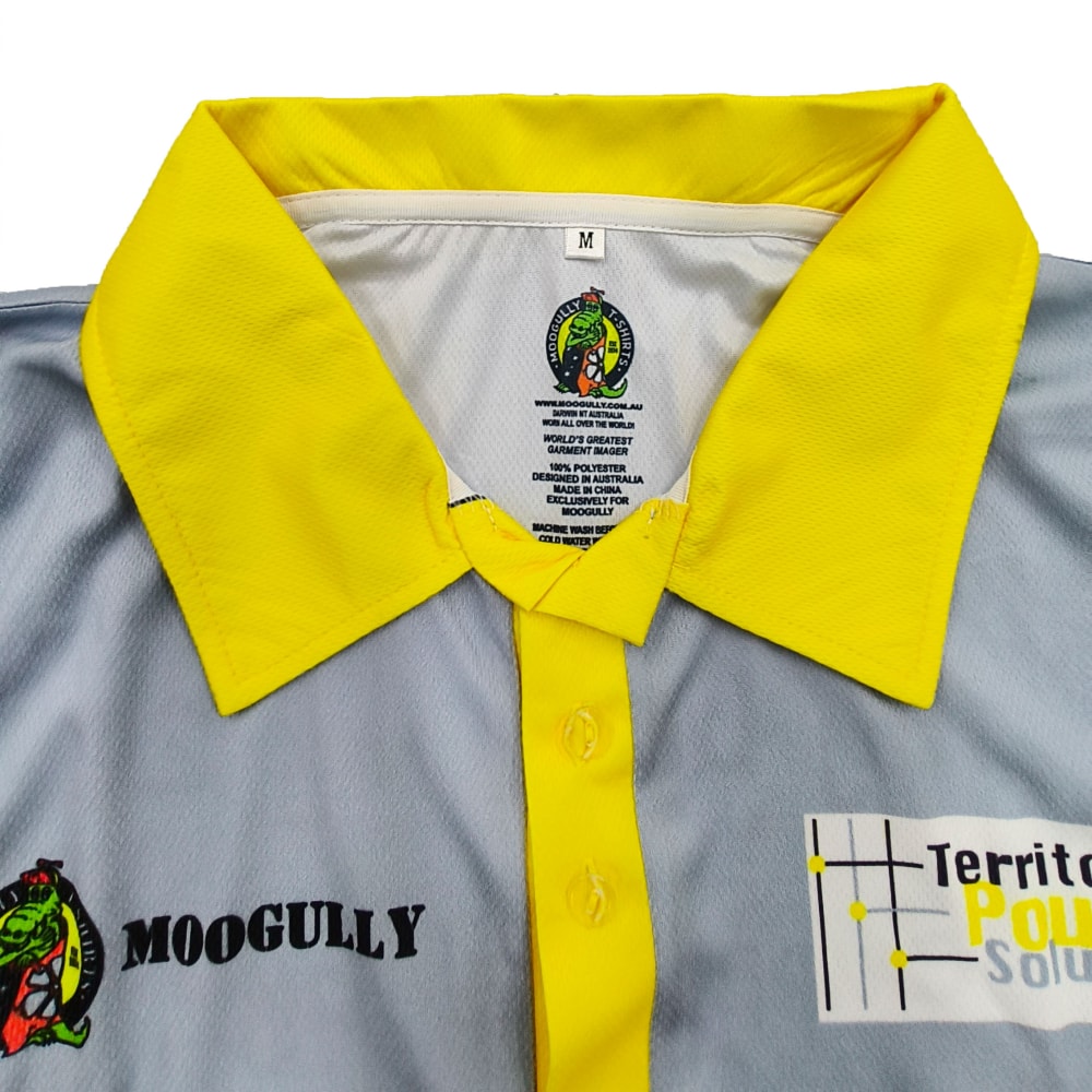 Chemise de cricket sublimée en tissu respirant avec détails de design personnalisés (3)