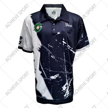 Supplier sportswear Custom Logo Sublimation Polo Shirt Quick Dry Polo Shirt Dry Fit