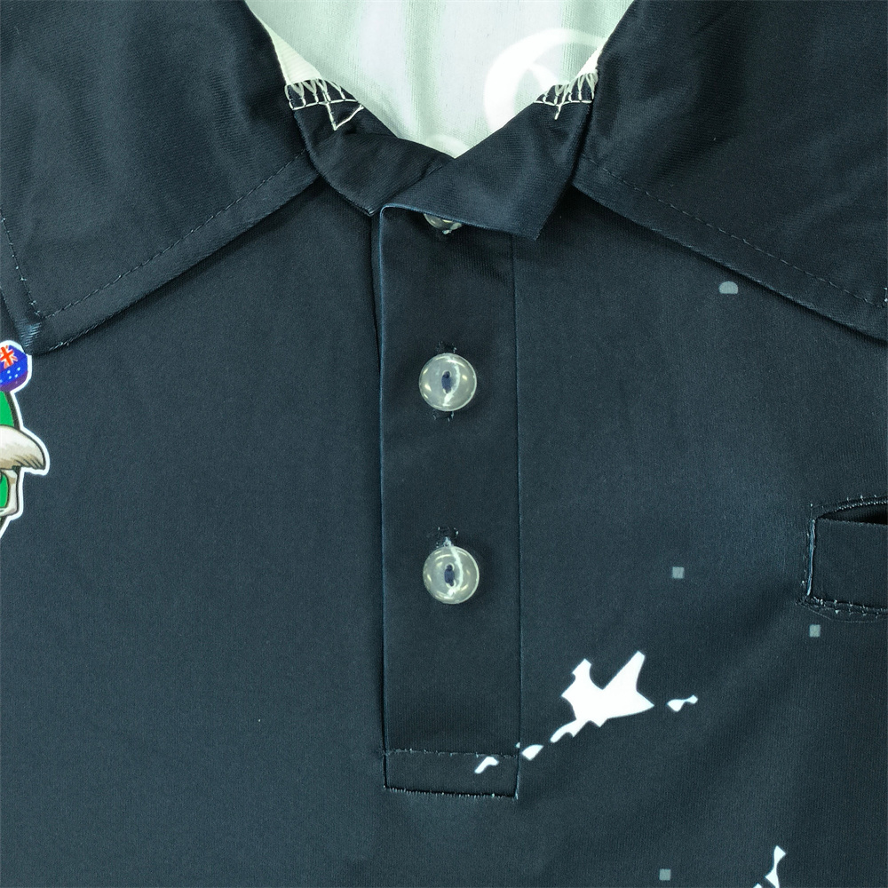 Fournisseur de vêtements de sport Polo personnalisé par sublimation avec logo02