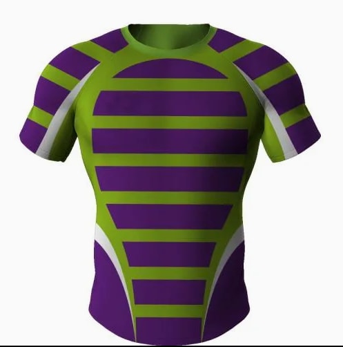 Maillot de rugby athlétique Turquoise Speedline (4)