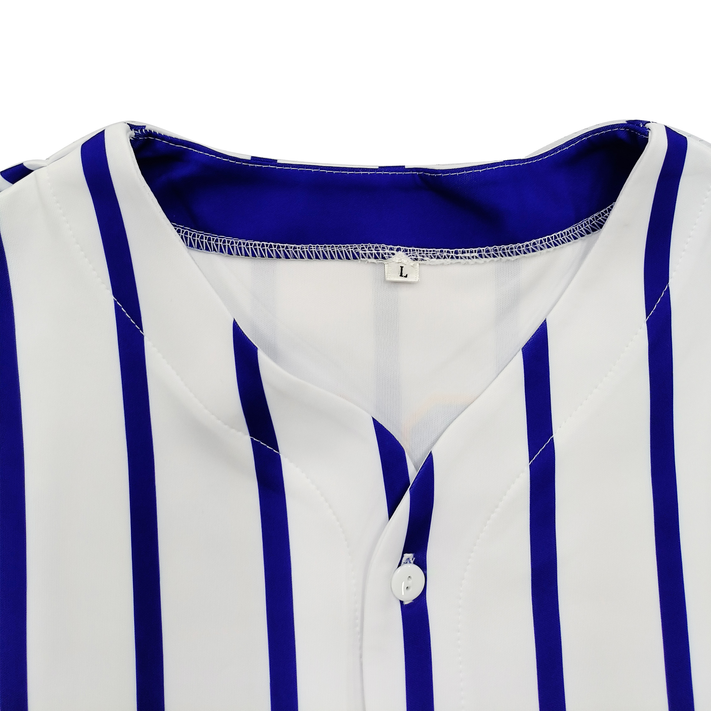 Rayures blanches et bleues 5