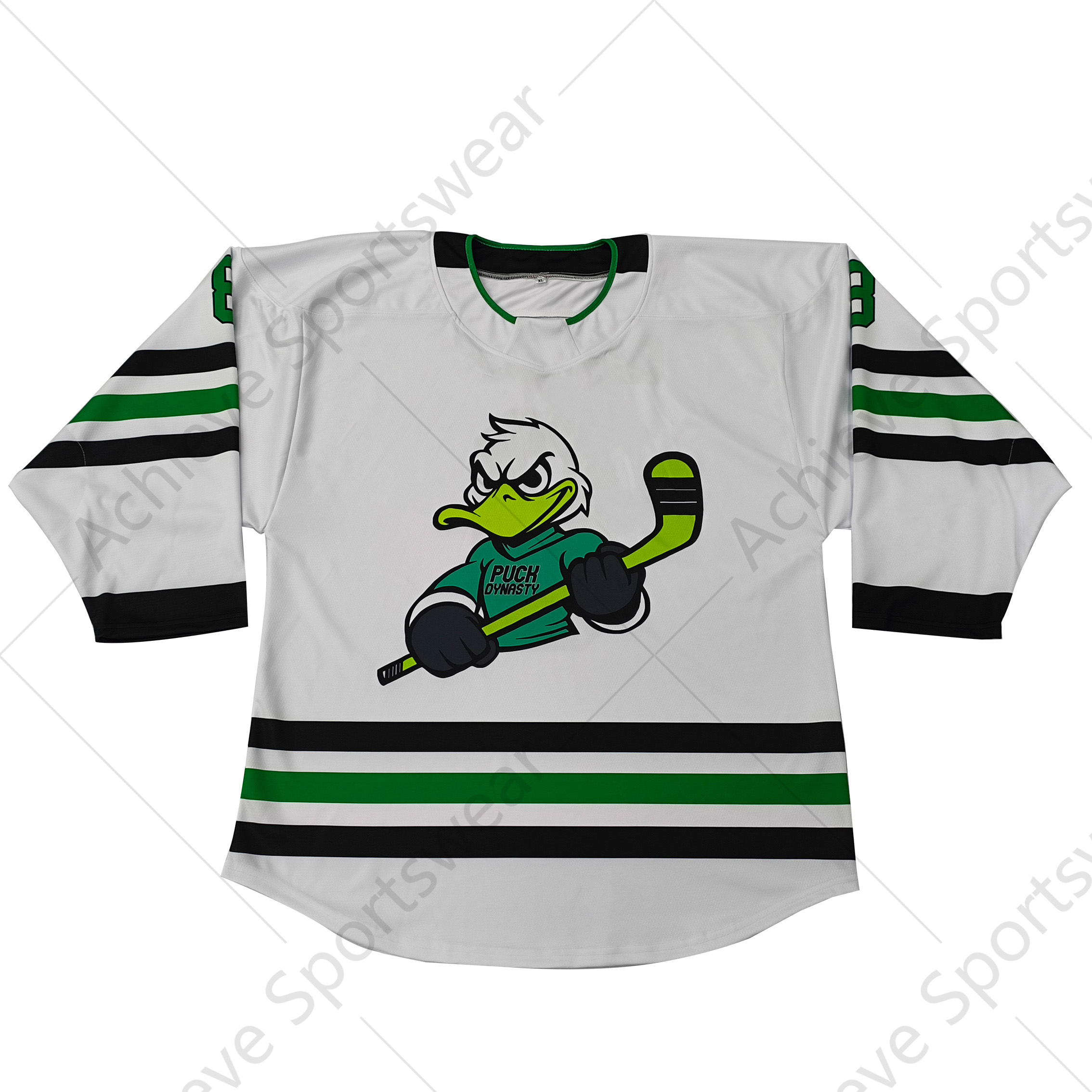 Uniforme de hockey blanc (3)