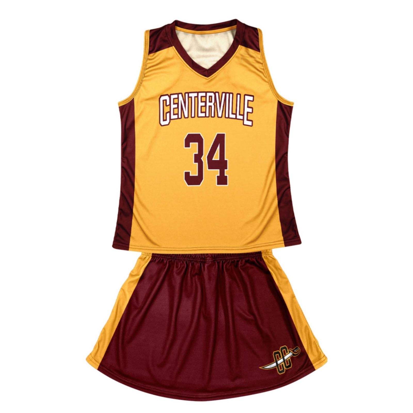 Wholesale Red Speed-Stripe Lacrosse Jersey (3)