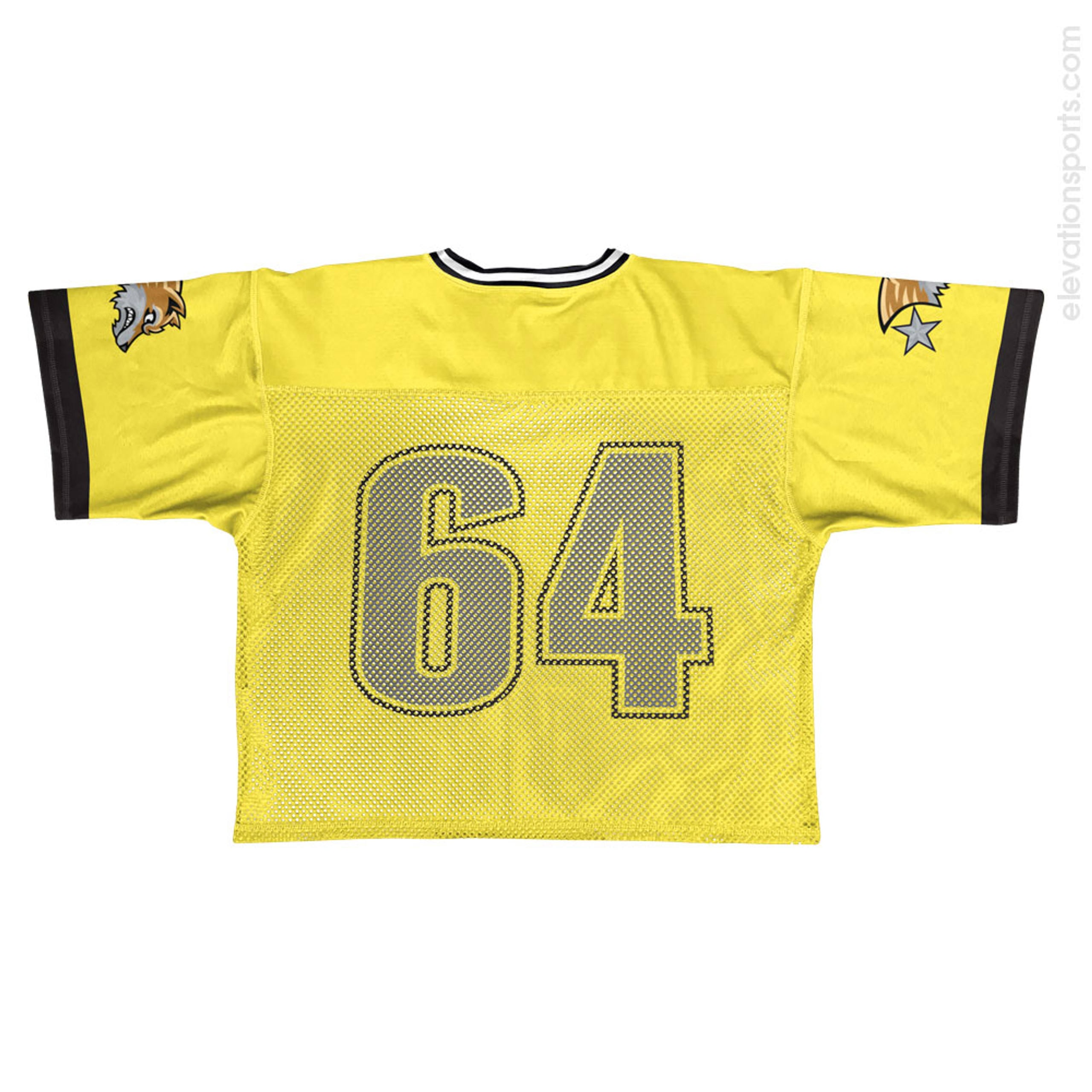 Maillot de crosse Yellow Black Jackals (2)