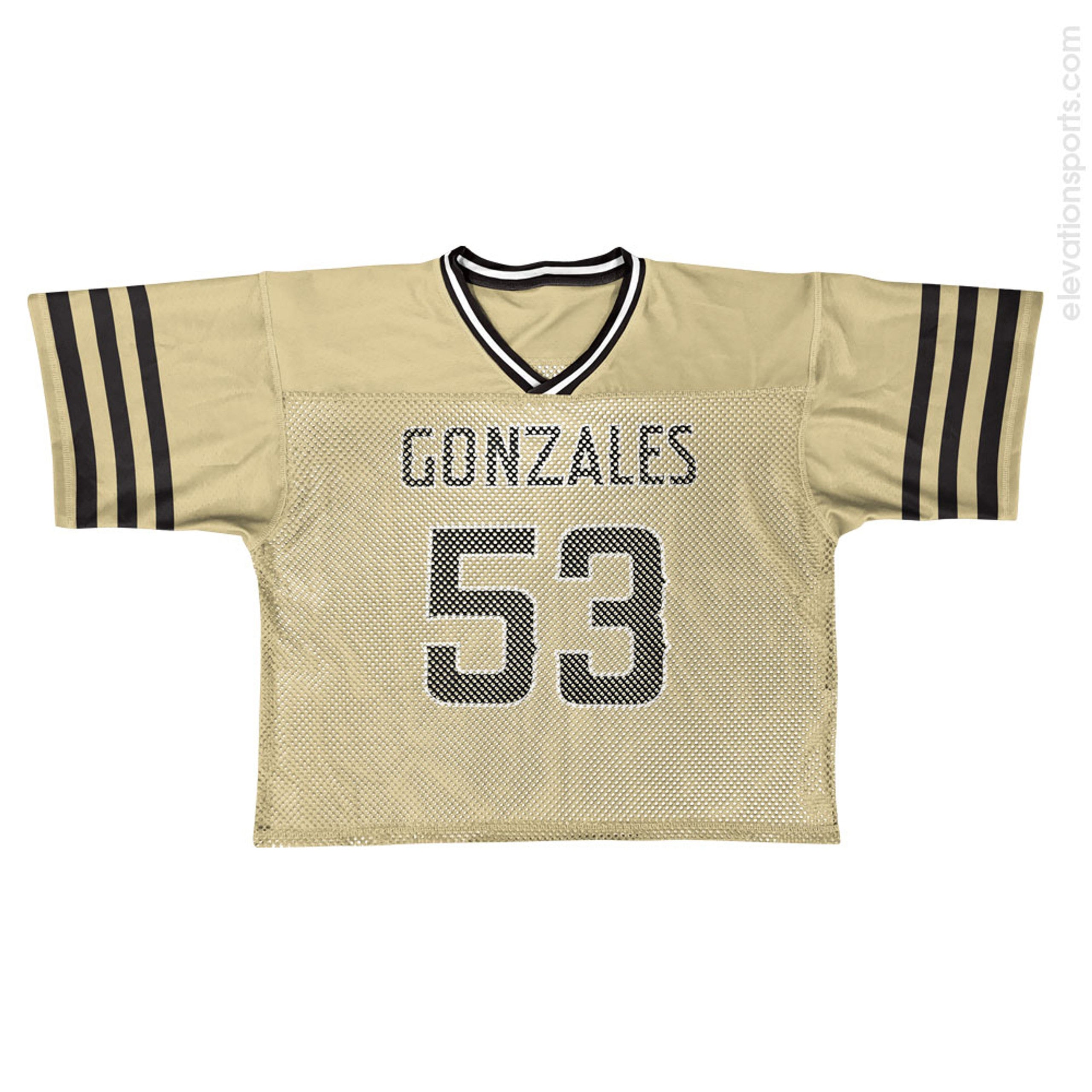Maillot de crosse Yellow Black Jackals (3)