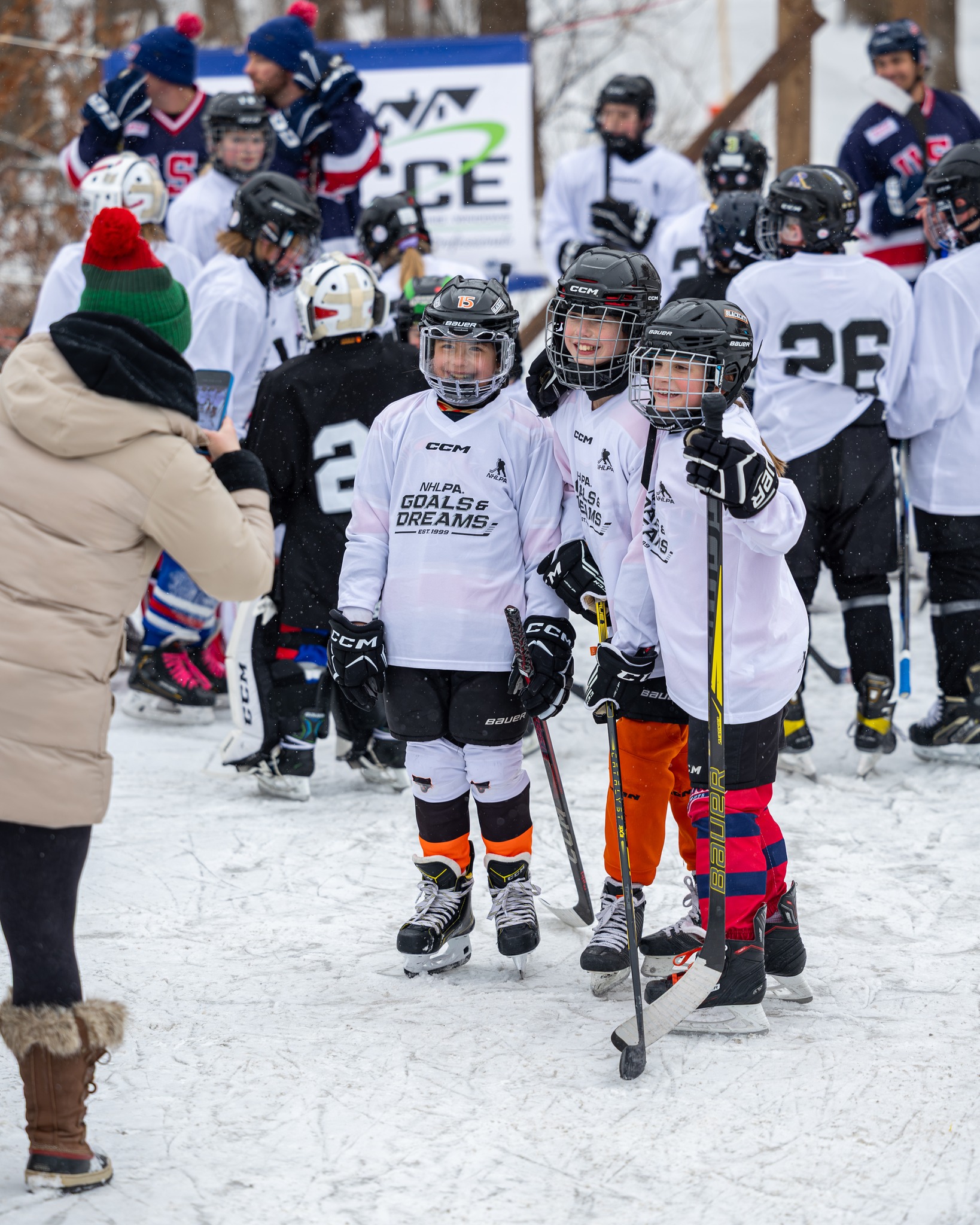 Hockey Day Minnesota: NHL Stars Team Up with Achieve Sports to Bring Joy to Military Kids