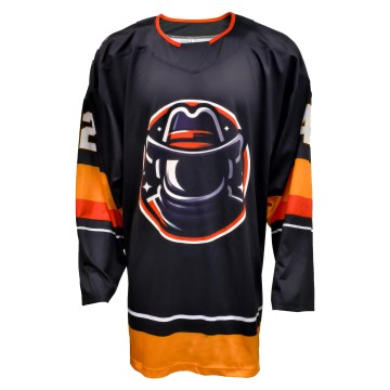 Custom Graphic Ice Hockey Jersey – Dark Series with Bold Sublimated Artwork