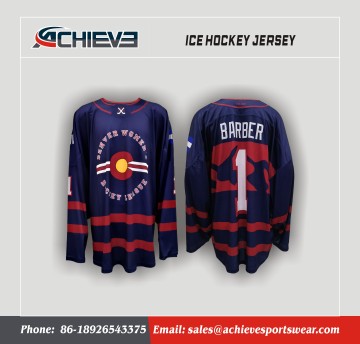 Achieve Sportswear Vanguard Stripe Custom Hockey Jersey