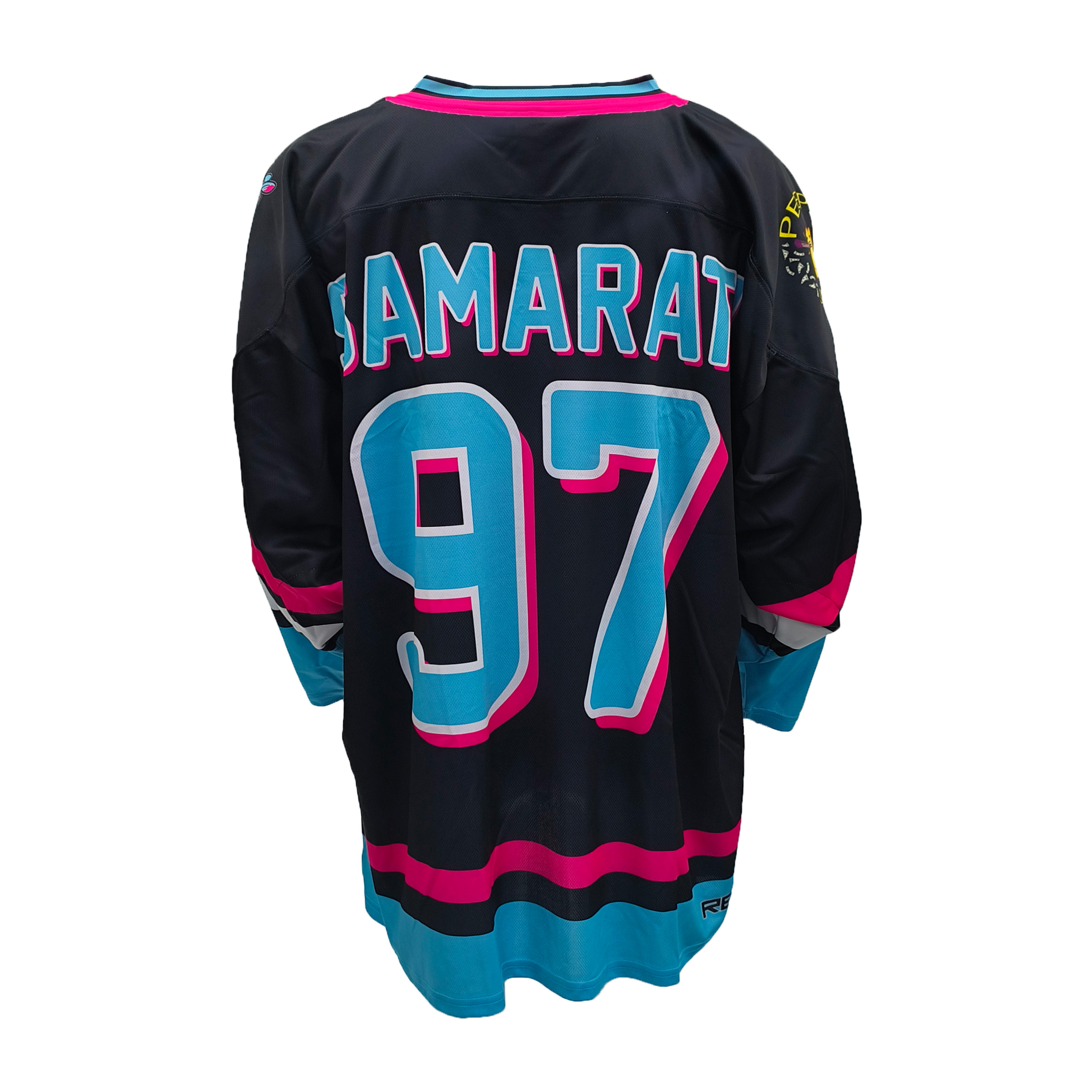 Custom Tukku Sublimation Kuuma Uusi Design 100% Polyesteri Quicky Kokeile Jääkiekko Pelipaidat