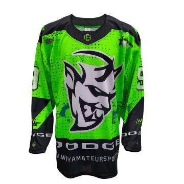 Wholesale Sublimattion Custom Hot Design Breathable 100% Polyester Ice Hockey Jerseys
