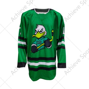 Custom Hot Sales 100% Polyester Sublimation Printing Logo Team Player Ice Hockey Jerseys