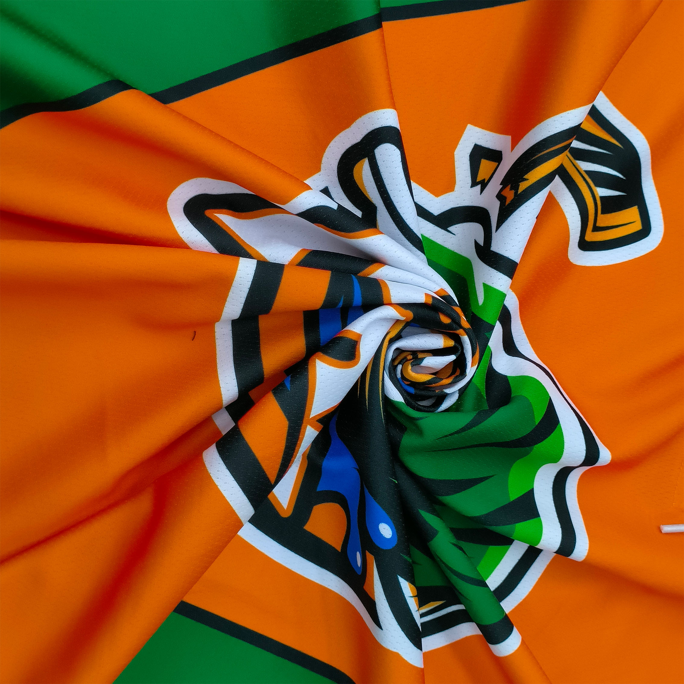 Rayures orange-vert (10)
