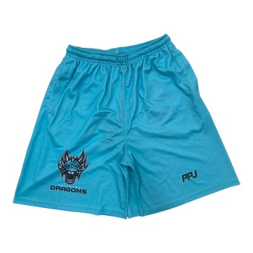 Custom Teal Color Sublimated Quick Dry Breathable Loose Version Shorts